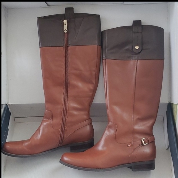 "Tommy Hilfiger Hamden" Boots Tan & Brown, Size 8.5M - Picture 5 of 15